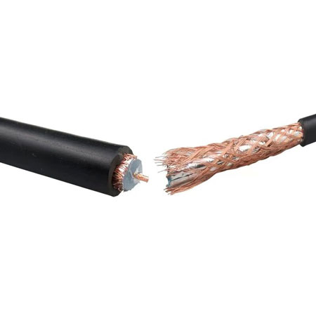 RG 58 coaxial cable with Solid Core