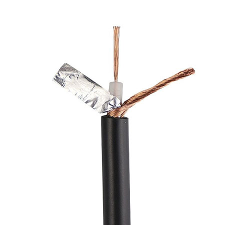 RG 59 coaxial cable with foil shied